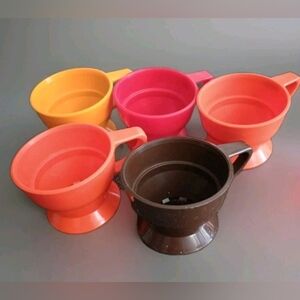 Vintage Solo Cozy Cup Holders - Set Of 5